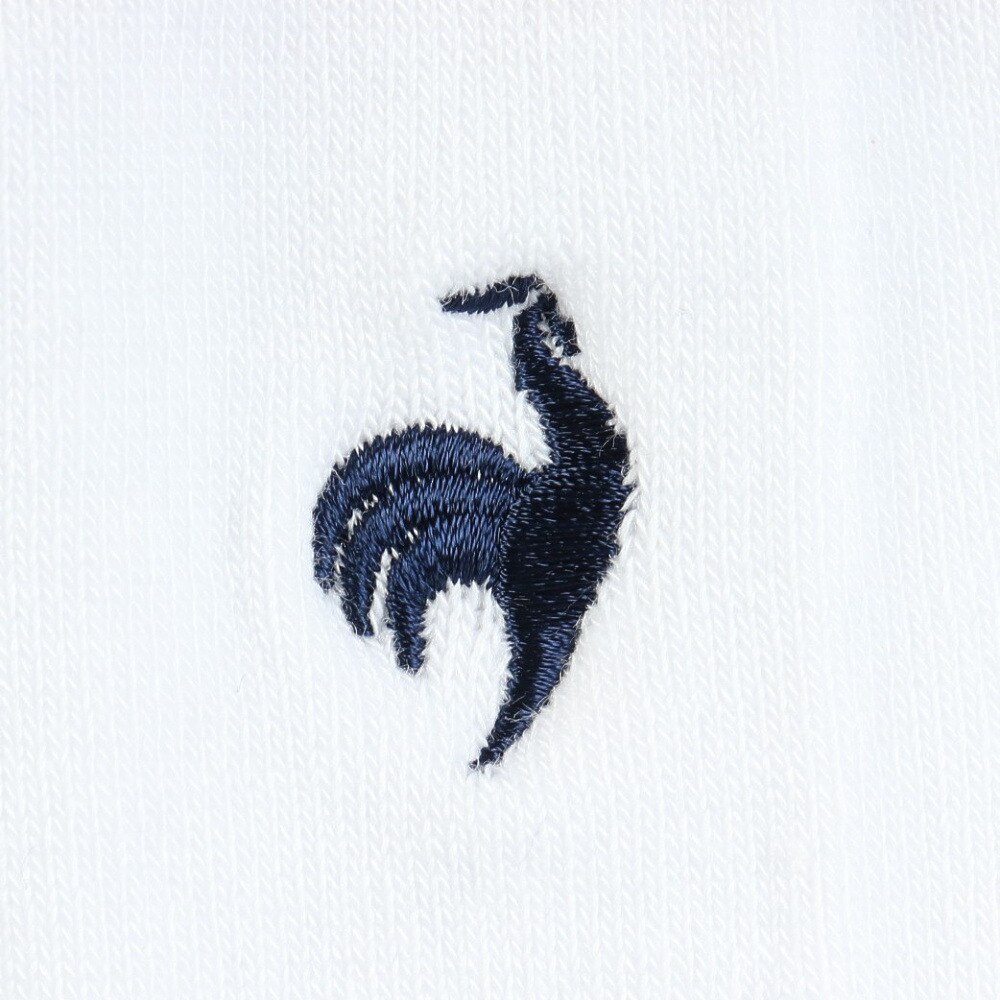 ルコックスポルティフ（lecoqsportif）（レディース）ゴルフ 耐久消臭 足底パイル ヒールラインハイソックス LG5FSO04L WH00