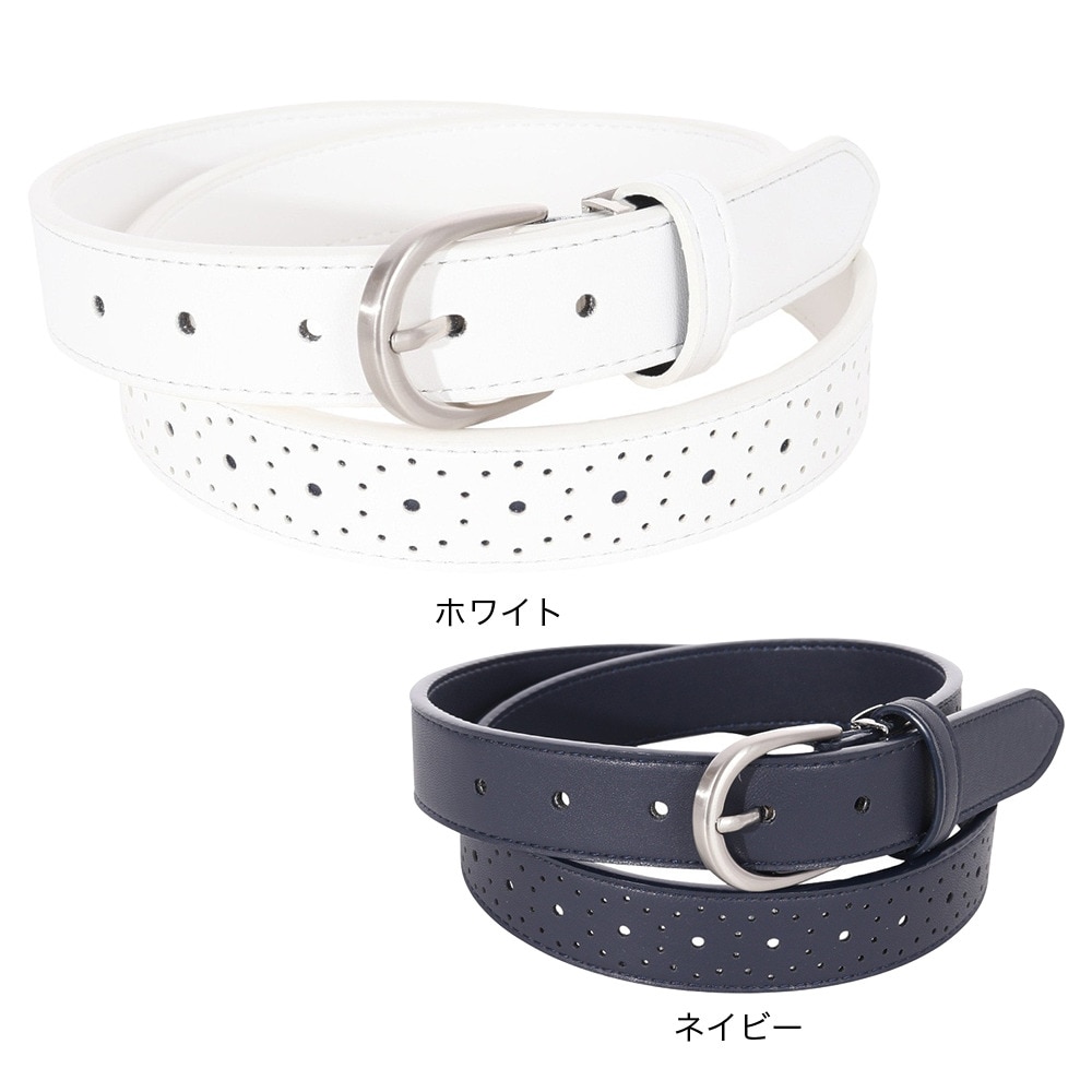 トミーアーマー（Tommy Armour）（レディース）ゴルフ パンチングベルト TATW23S082314 WHT