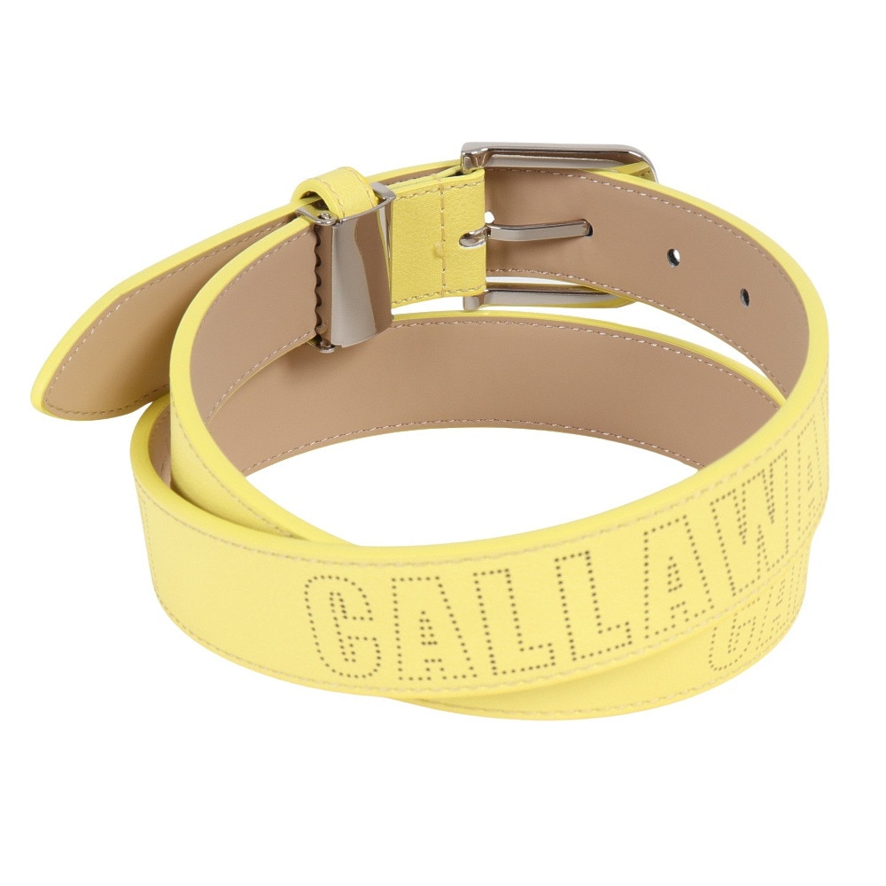 キャロウェイ（CALLAWAY）（レディース）ゴルフ ロゴパンチングベルト C24192202-1060