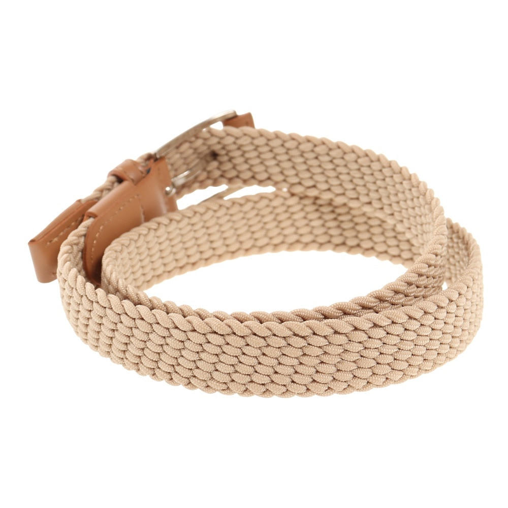 トミーアーマー（Tommy Armour）（レディース）ゴルフ 革巻きゴムメッシュベルト 30mm TATD22S082196 BEG