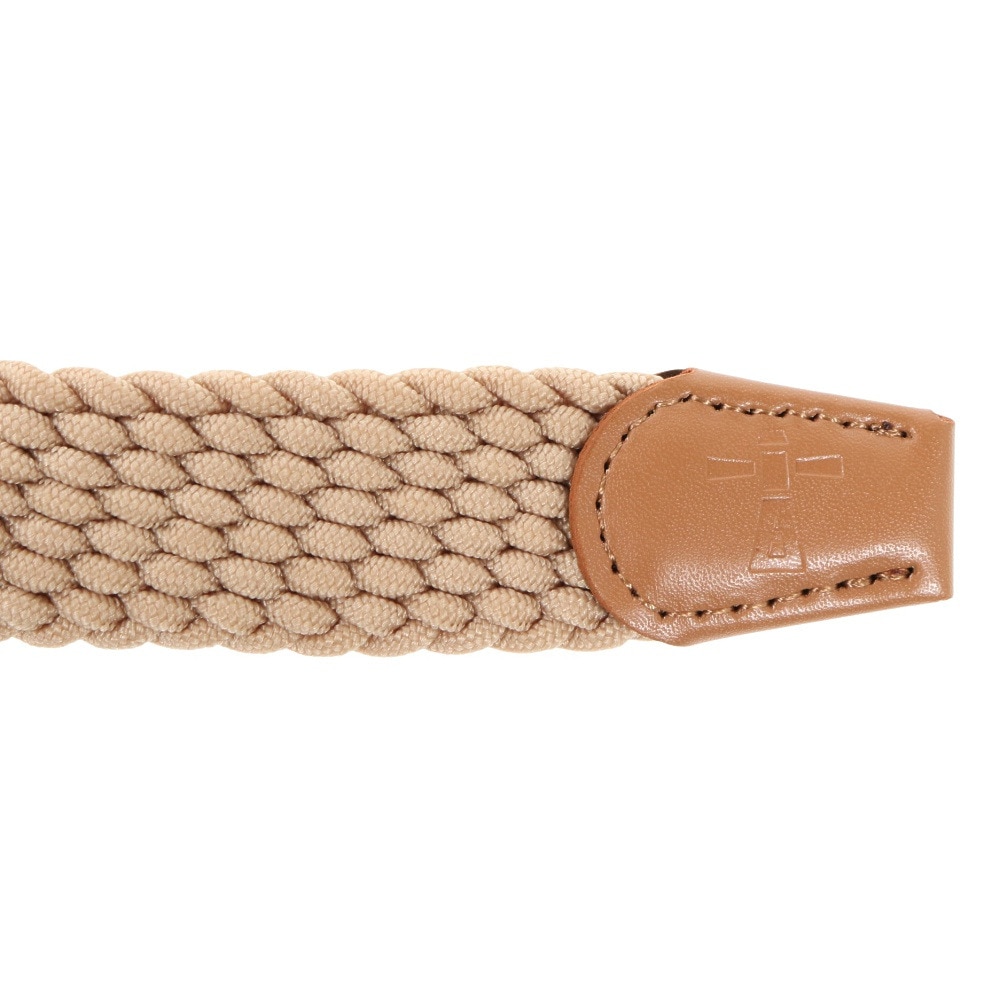 トミーアーマー（Tommy Armour）（レディース）ゴルフ 革巻きゴムメッシュベルト 30mm TATD22S082196 BEG