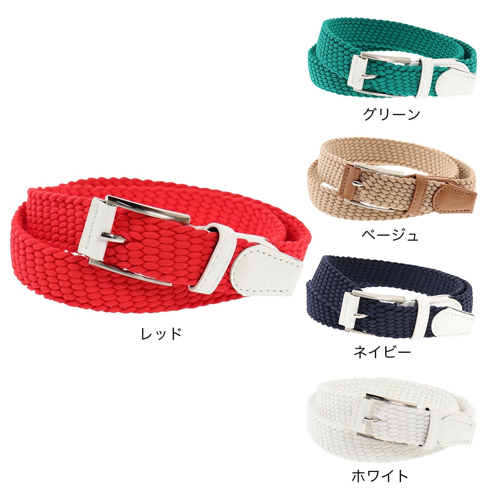 トミーアーマー（Tommy Armour）（レディース）革巻きゴムメッシュベルト 30mm TATD22S082196 NVY