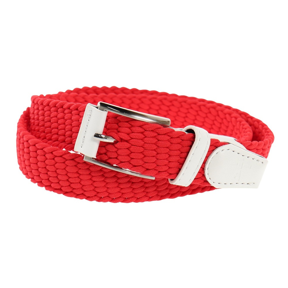 トミーアーマー（Tommy Armour）（レディース）ゴルフ 革巻きゴムメッシュベルト 30mm TATD22S082196 RED