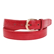 パフォーマンスギア（PG）（レディース）30mm クロコストレッチ ベルト 408PG2TD2191 RED