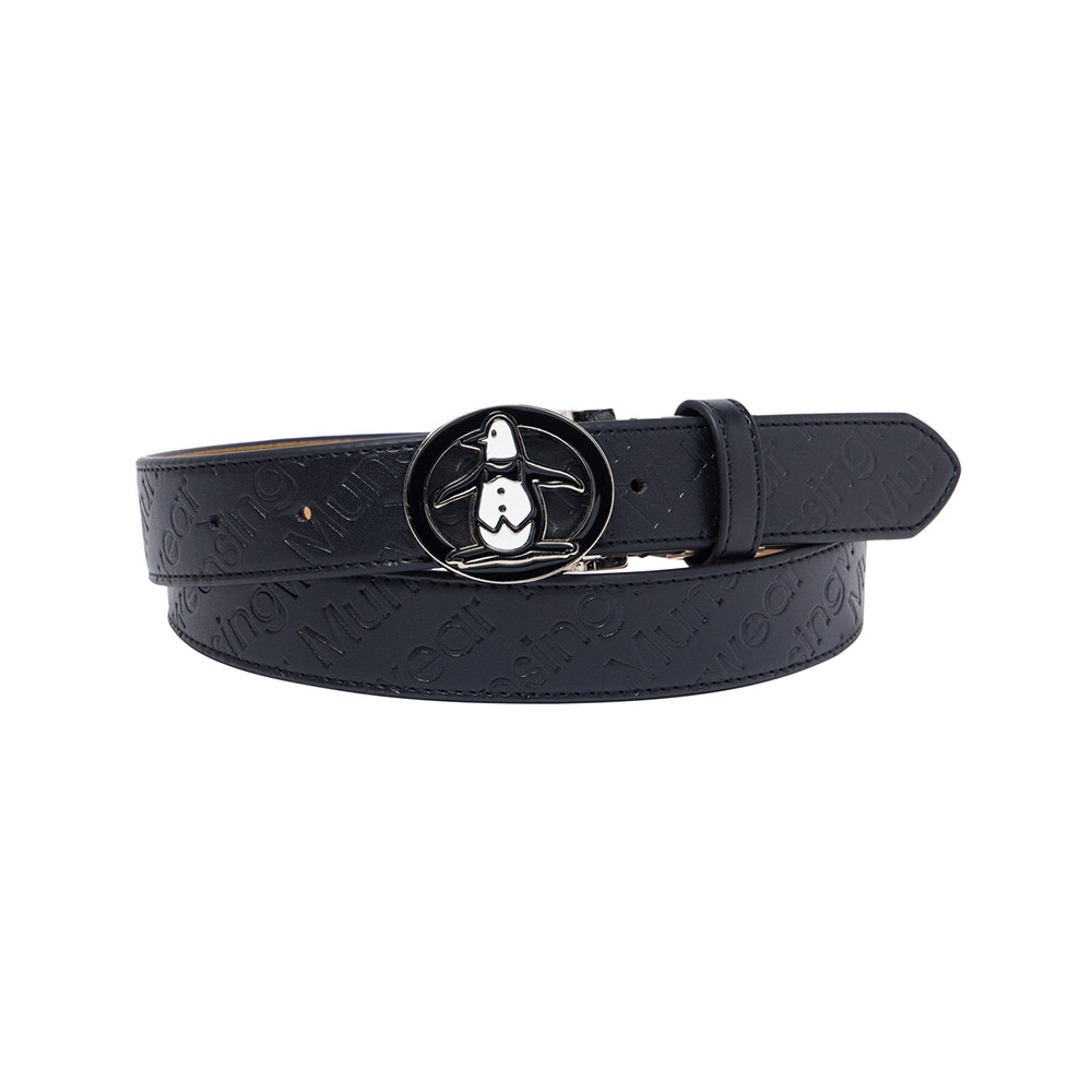 マンシング(MUNSING)ゴルフ ロゴ デザインバックル ベルト MG5FBL02L WH00(Lady’s) マンシング（MUNSING）（レディース）ゴルフ ロゴ デザインバックル