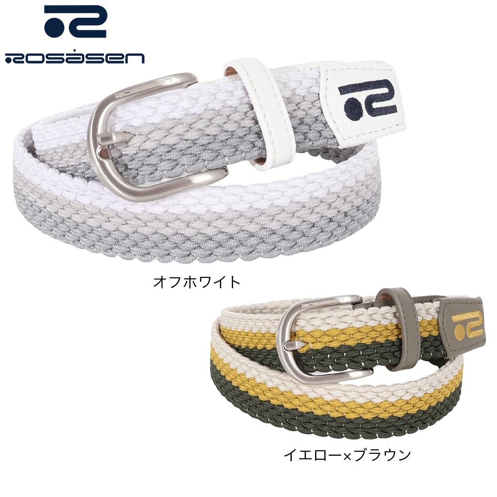 ROSASEN（レディース）ゴルフ コードメッシュベルト 046-68261-026