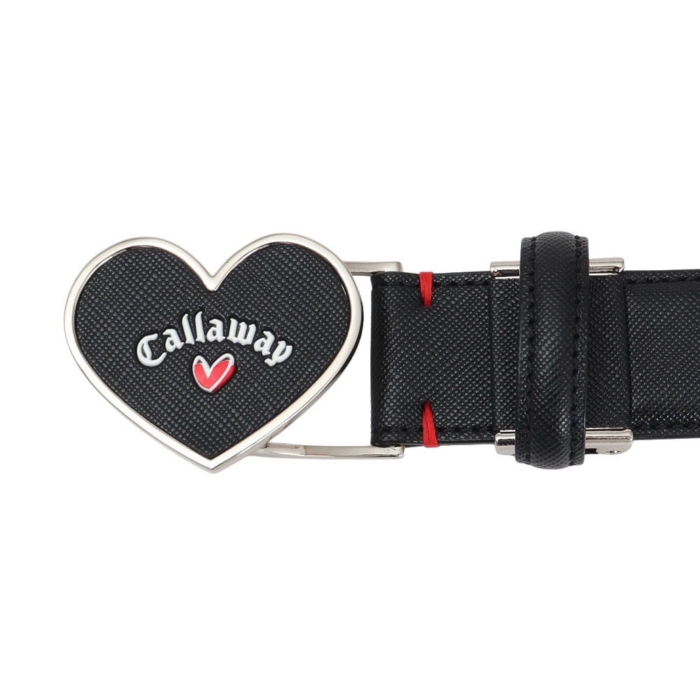 キャロウェイ（CALLAWAY）（レディース）ゴルフ ラブキャロウェイ ハート型バックルベルト C25192206-1010
