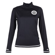 クアルトユナイテッド（CUARTO CUARTO UNITED）（レディース）冷感ハイネックインナー W6126-BLK