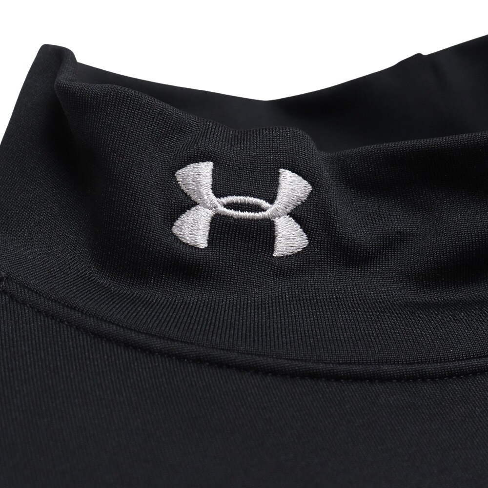 アンダーアーマー（UNDER ARMOUR）（レディース）ゴルフウェア 抗菌防臭 コールドギア コンプレッション ロングスリーブ モックシャツ 1375554 001