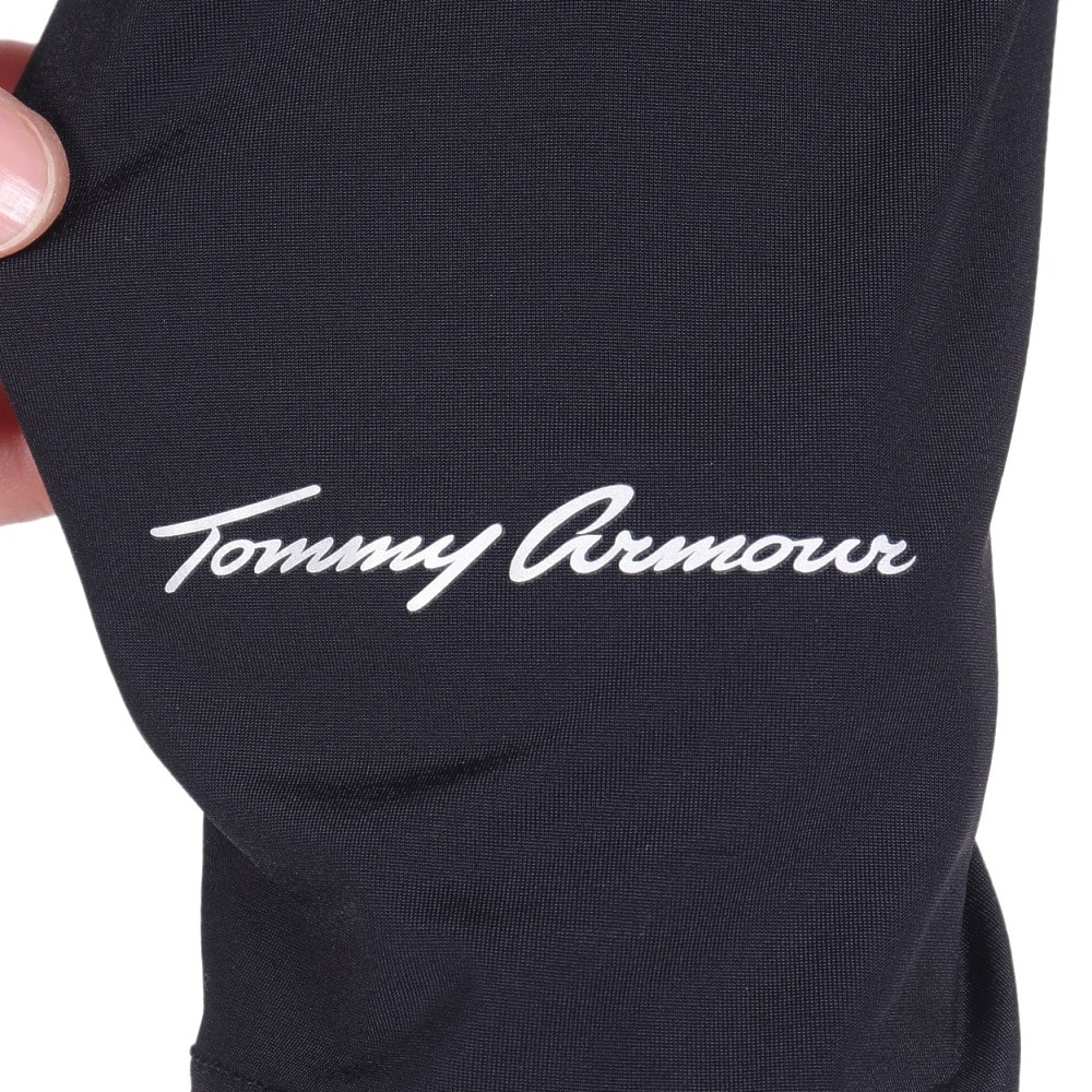 トミーアーマー（Tommy Armour）（レディース）ゴルフウェア 吸汗速乾 接触冷感 長袖Uネックシャツ TAGC23S080013 BLK