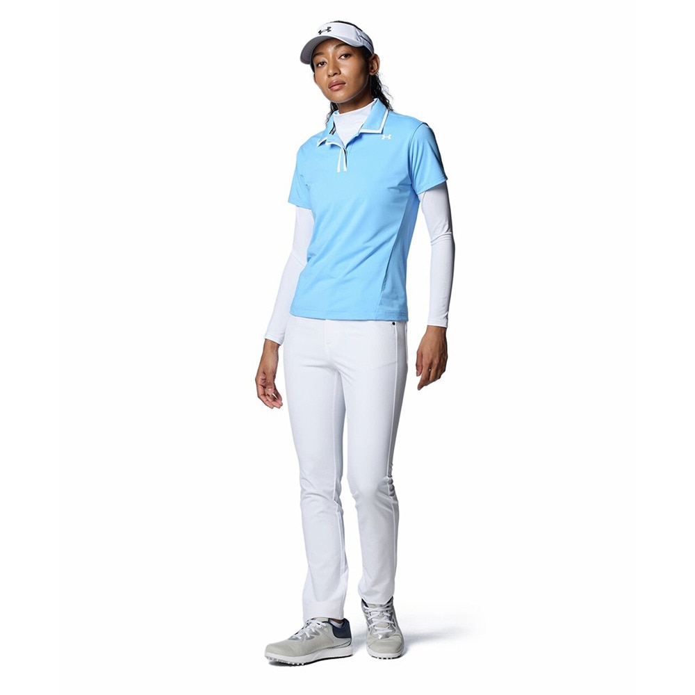 アンダーアーマー（UNDER ARMOUR）（レディース）ゴルフウェア インナー アイソチル Comp ロングスリーブモックネックシャツ 1384842 100