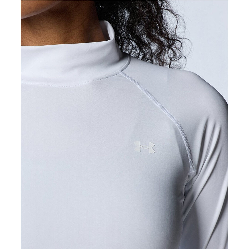 アンダーアーマー（UNDER ARMOUR）（レディース）アイソチル Comp ロングスリーブモックネックシャツ 1384842 100