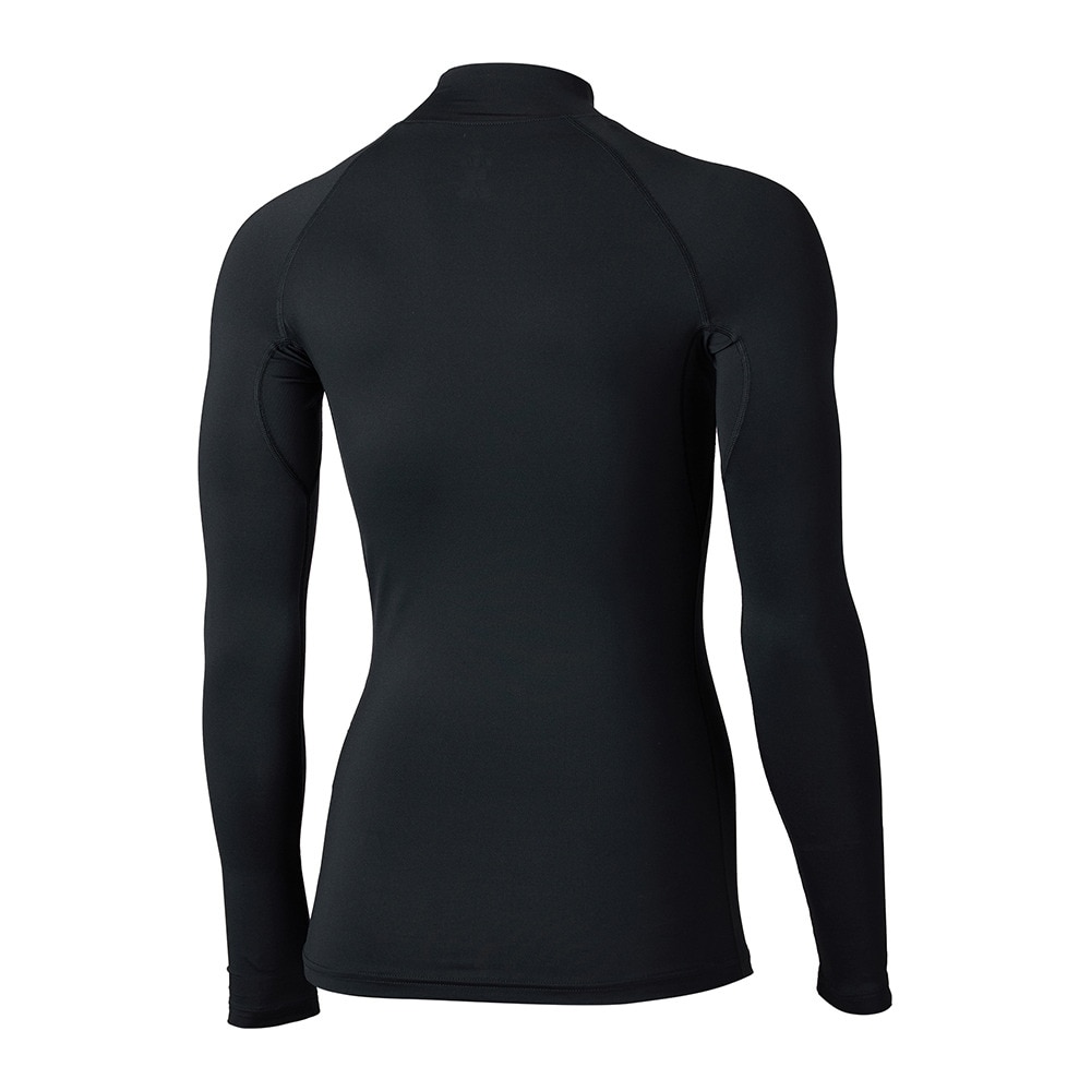 アンダーアーマー（UNDER ARMOUR）（レディース）ゴルフウェア インナー ヒートギア コンプレッション モックネック 長袖シャツ 1384843 001
