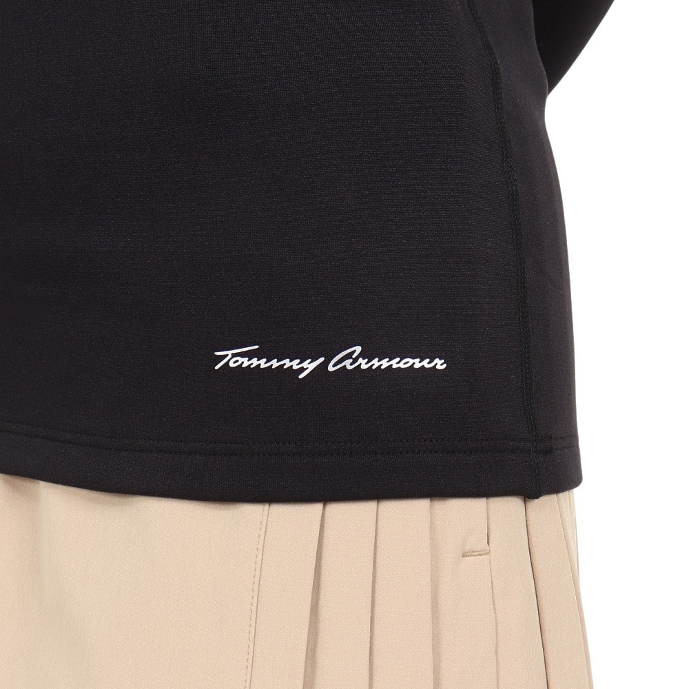 トミーアーマー（Tommy Armour）（レディース）ゴルフウェア ドライウォーム ハイネックインナー TAGC23F080018 BLK