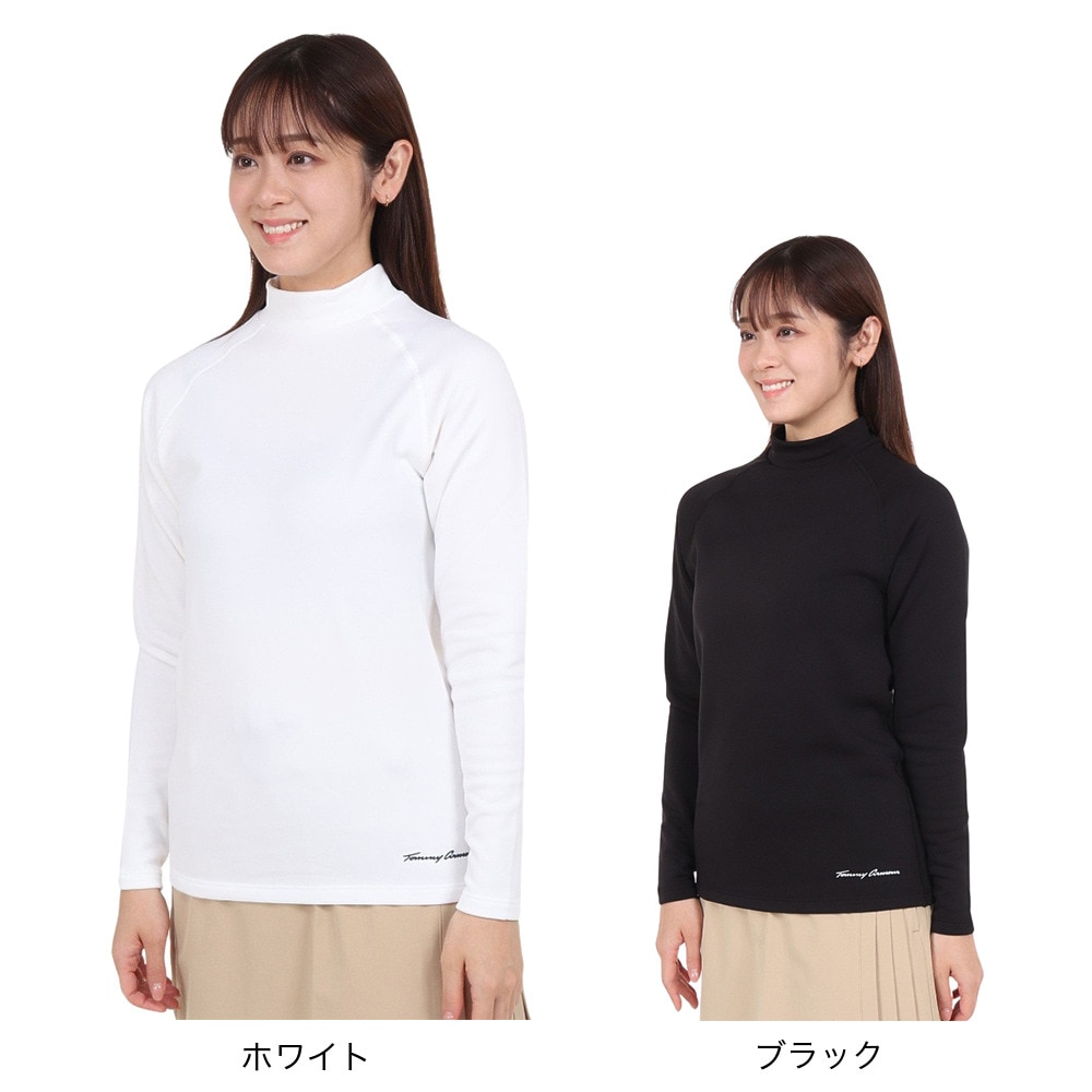 トミーアーマー（Tommy Armour）（レディース）ゴルフウェア ドライウォーム ハイネックインナー TAGC23F080018 WHT