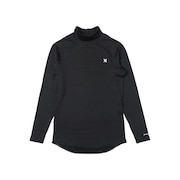 ハーレー（HURLEY）（レディース）ファントムワッフルインナーモックネック VMI-WIW2322018-BLK