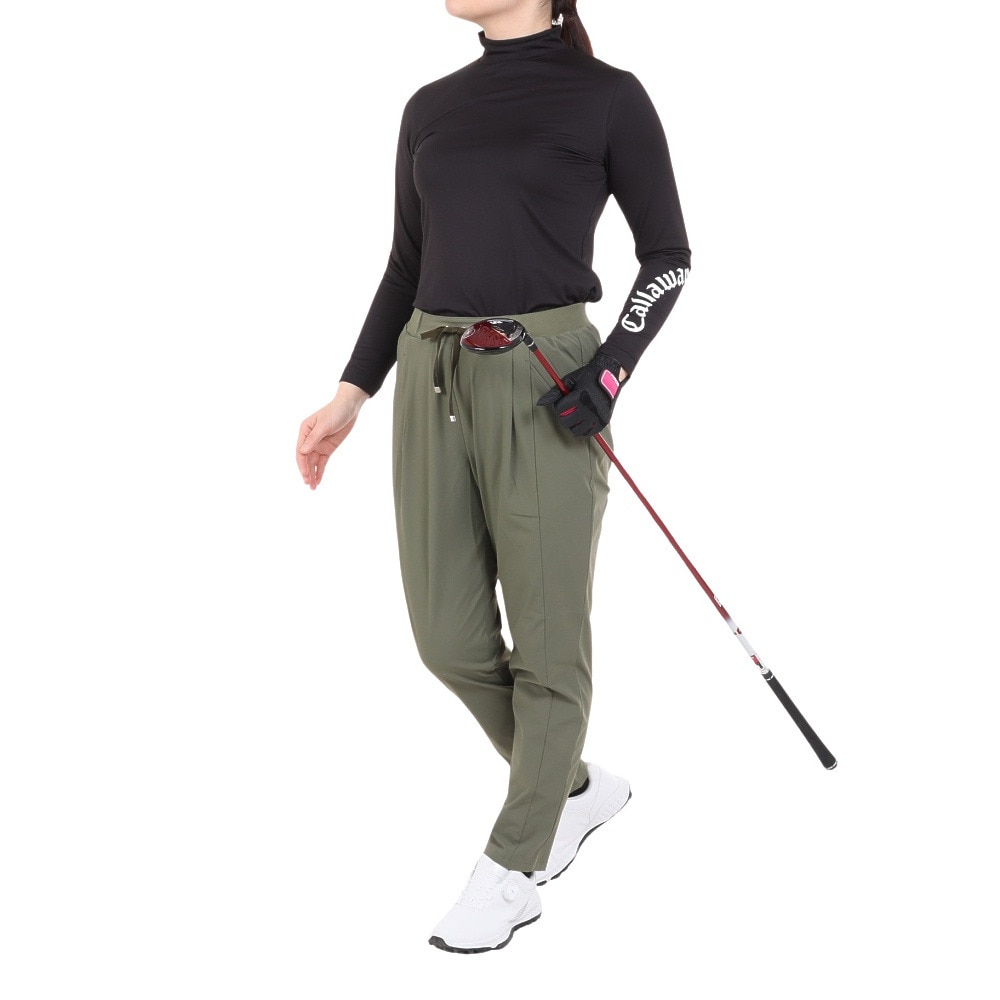 キャロウェイ（CALLAWAY）（レディース）ゴルフウェア インナー 吸汗速乾 クールコア 天竺ハイネックインナーシャツ C24932200-1010