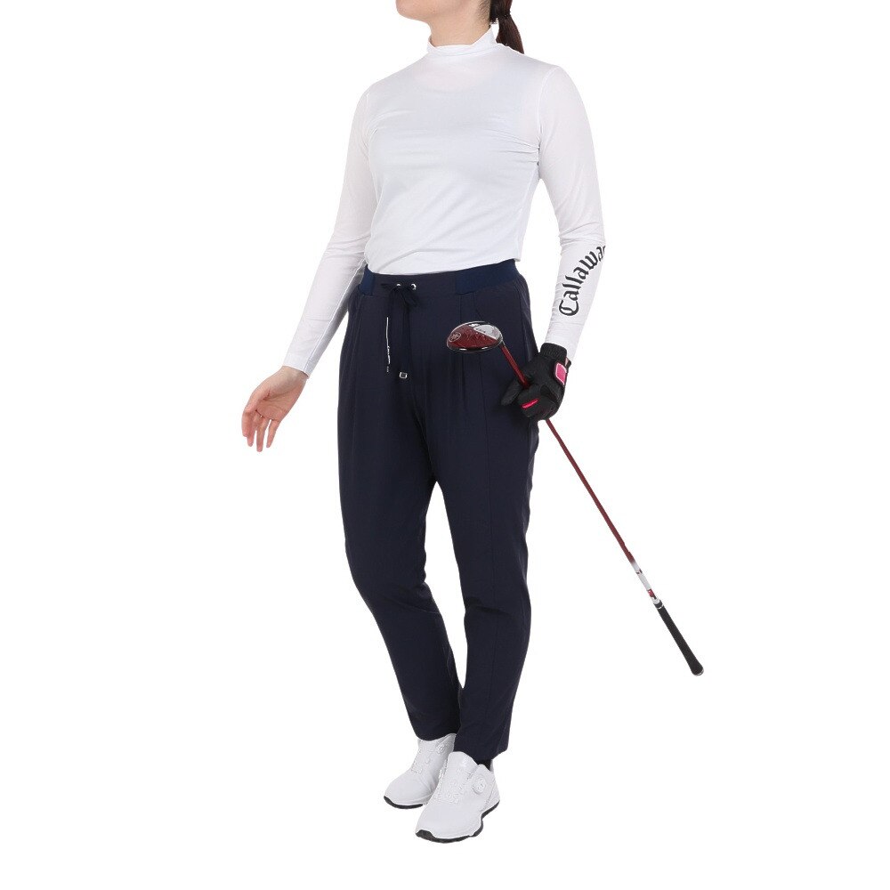キャロウェイ（CALLAWAY）（レディース）ゴルフウェア インナー 吸汗速乾 クールコア 天竺ハイネックインナーシャツ C24932200-1030