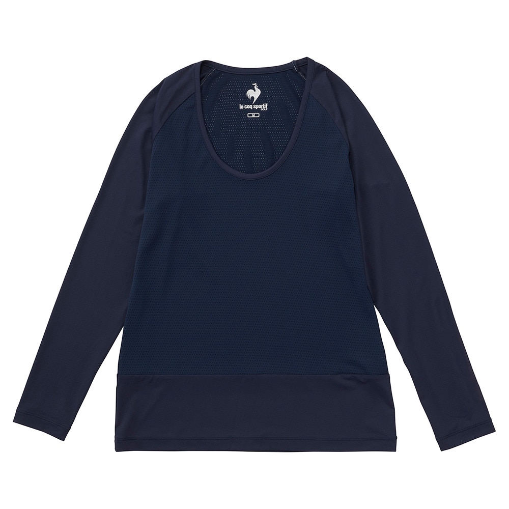 ルコックスポルティフ（lecoqsportif）（レディース）ゴルフウェア 吸汗速乾 STFメッシュアンダーシャツ QGWXJM01 NV00