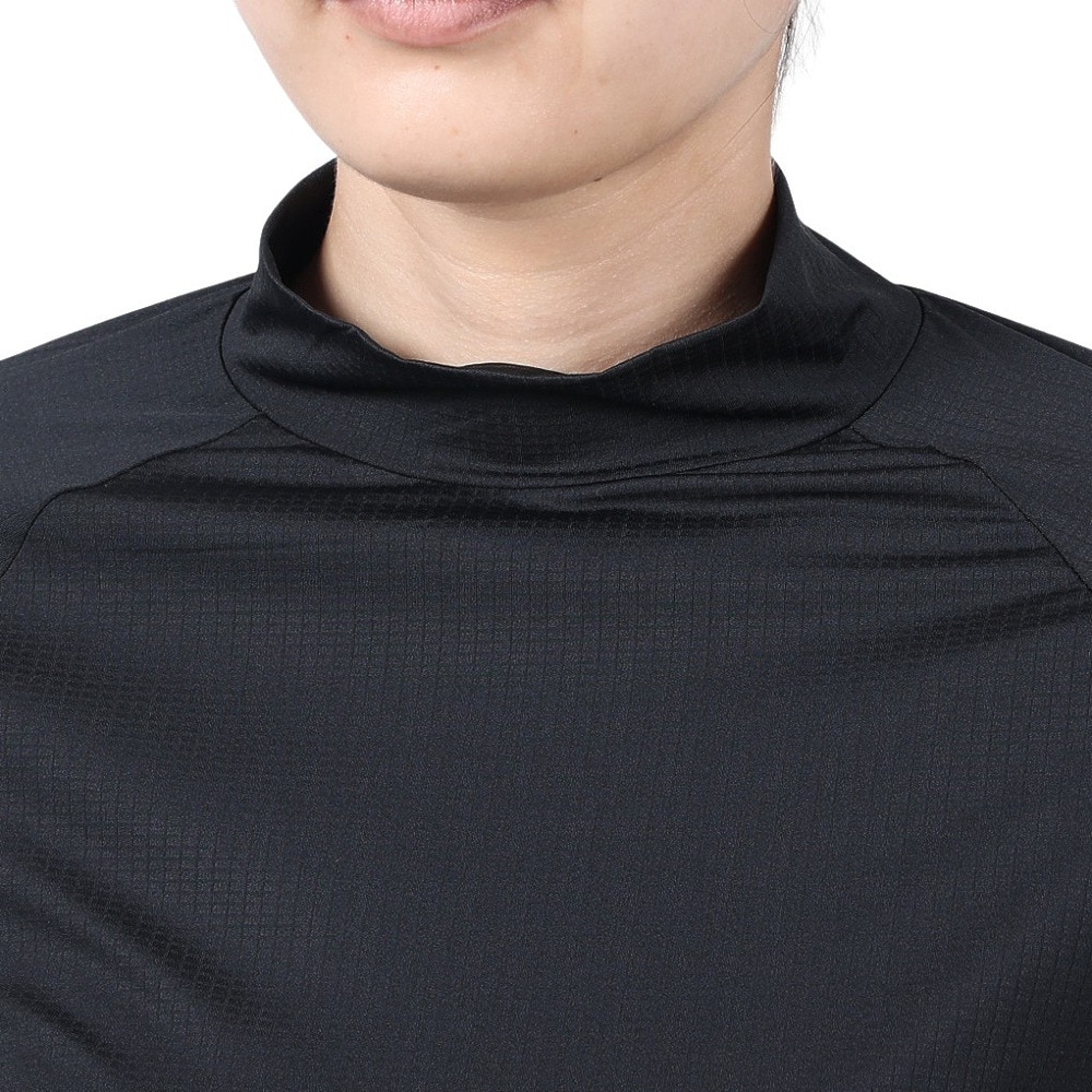 トミーアーマー（Tommy Armour）（レディース）ゴルフウェア インナー ベーシック モックネック 長袖シャツ TAGC24B080115 BLK