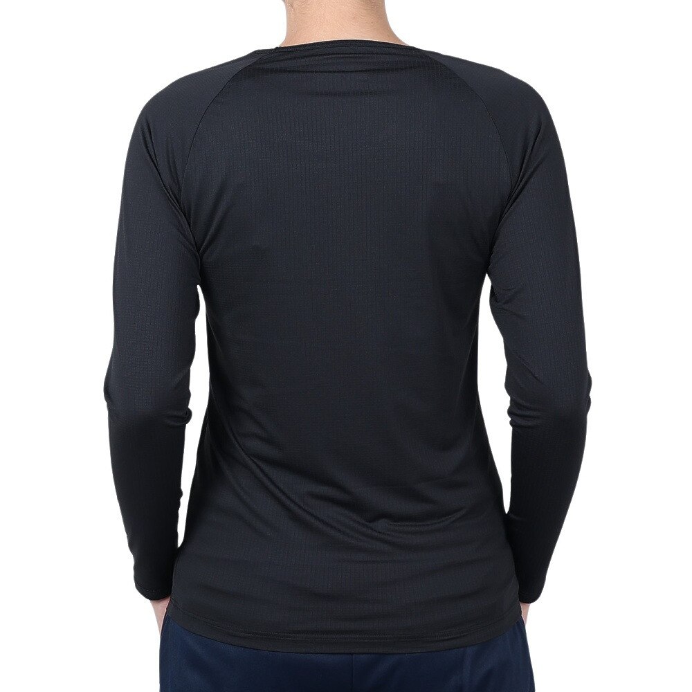 トミーアーマー（Tommy Armour）（レディース）ゴルフウェア インナー ベーシック Uネック 長袖シャツ TAGC24B080116 BLK