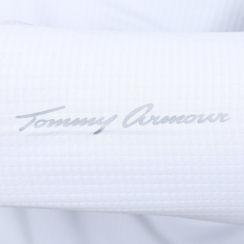 トミーアーマー（Tommy Armour）（レディース）ゴルフウェア インナー ベーシック Uネック 長袖シャツ TAGC24B080116 WHT