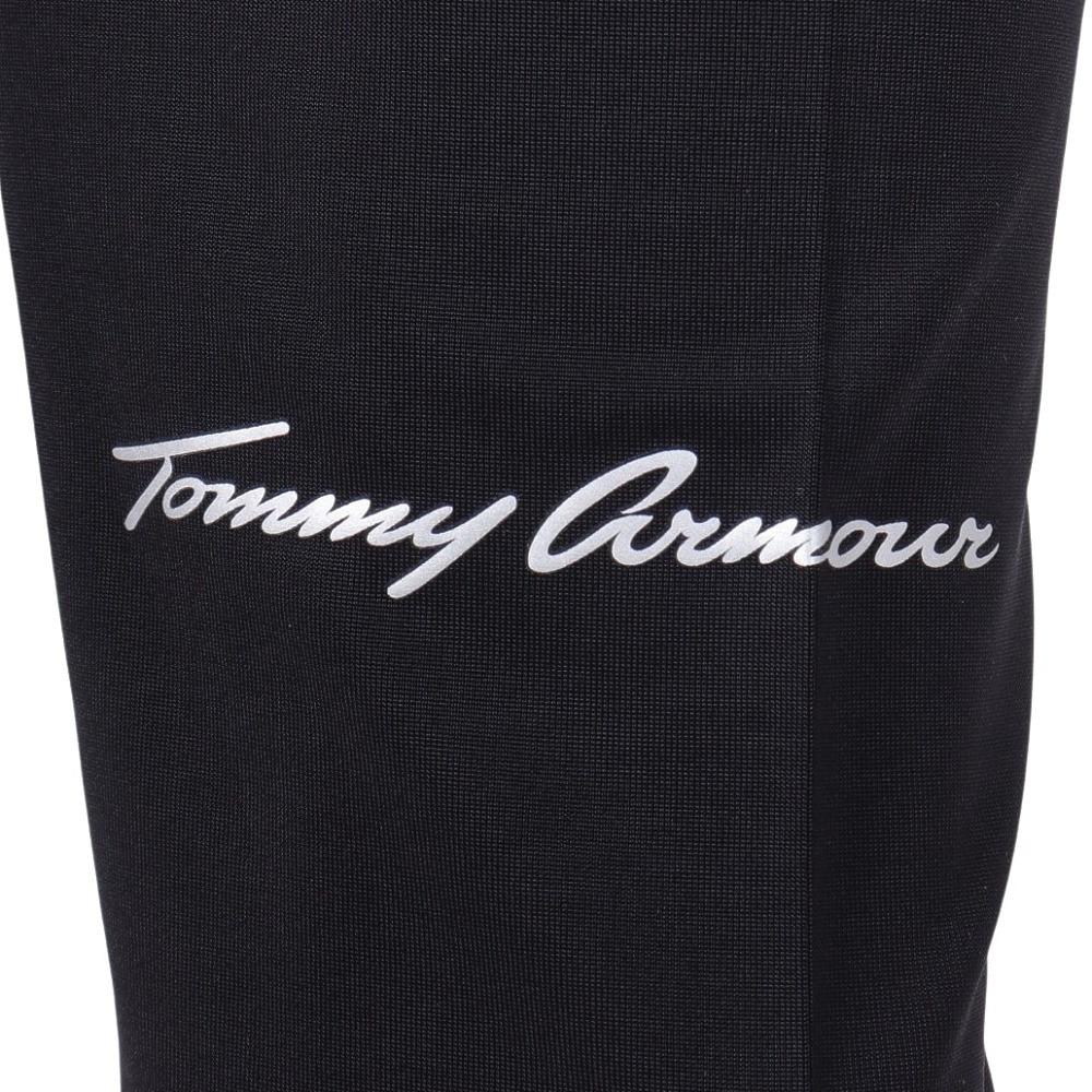 トミーアーマー（Tommy Armour）（レディース）ゴルフウェア インナー 吸汗速乾 接触冷感 Cool Touch モックネック長袖シャツ TAGC24S080054 BLK