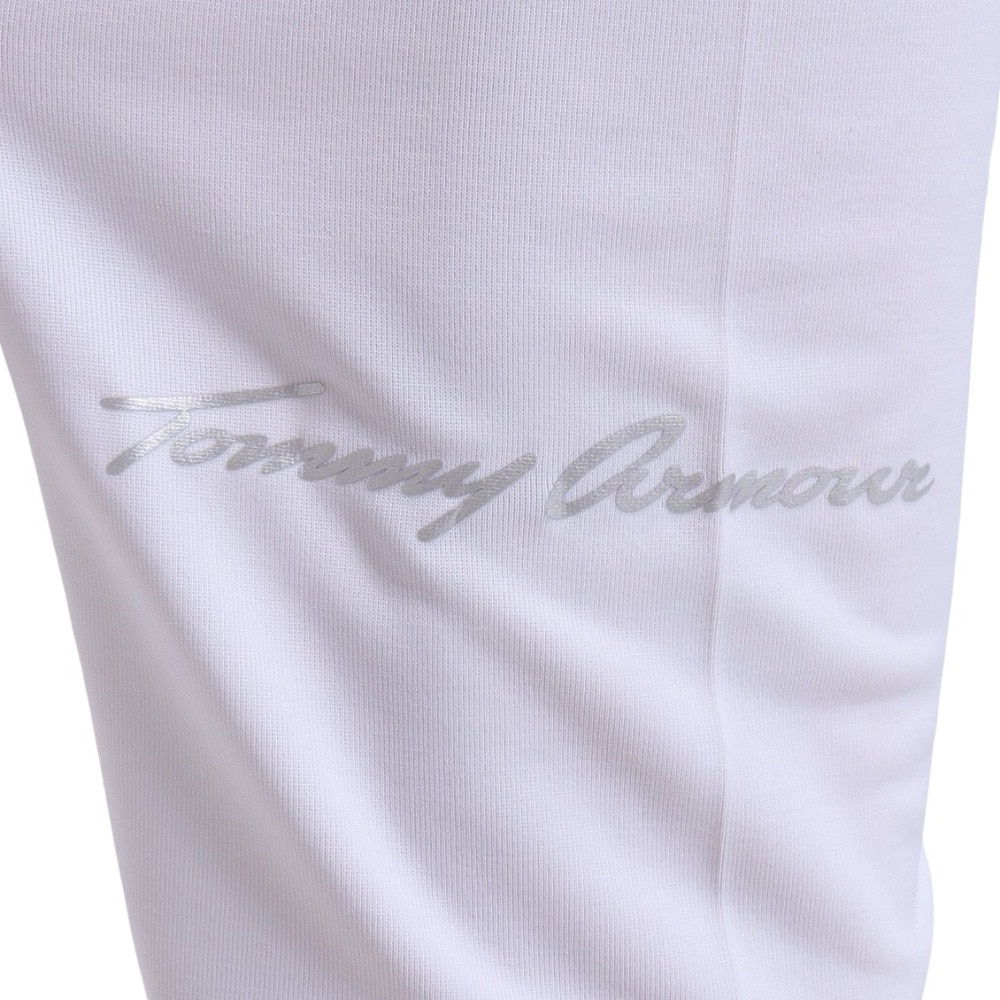 トミーアーマー（Tommy Armour）（レディース）ゴルフウェア インナー 吸汗速乾 接触冷感 Cool Touch モックネック長袖シャツ TAGC24S080054 WHT
