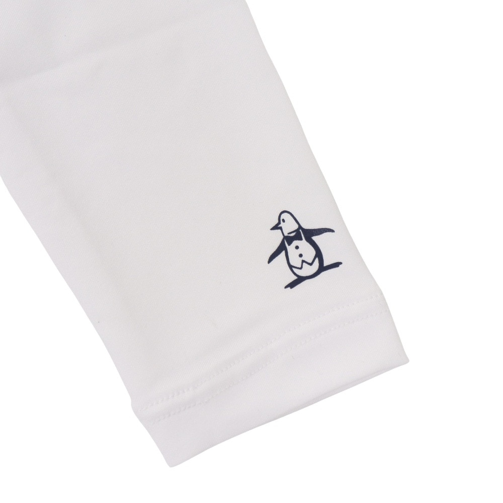 マンシングウエア（MUNSING WEAR）（レディース）ゴルフウェア クルーネック長袖アンダーシャツ MGWXJM02 WH00