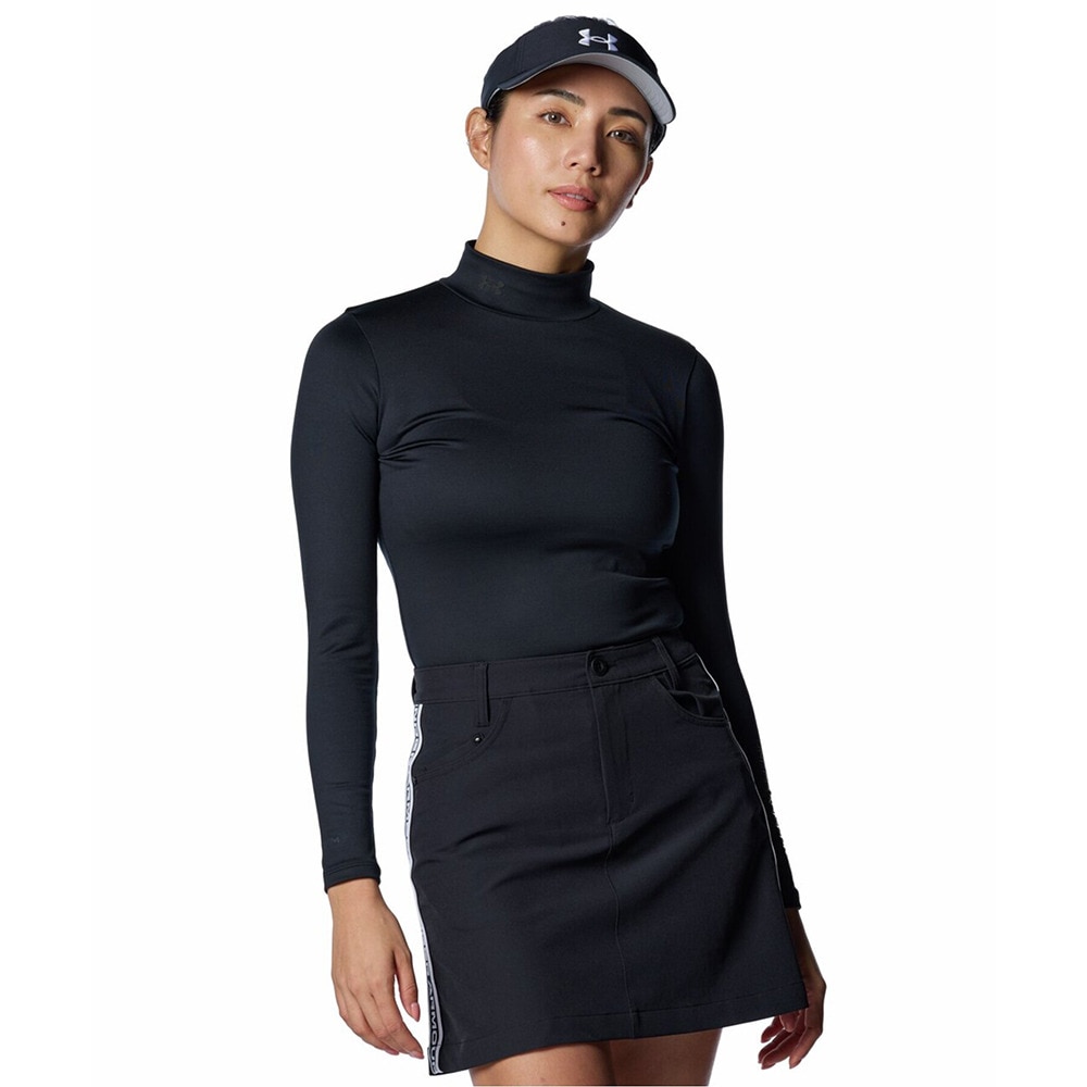 アンダーアーマー（UNDER ARMOUR）（レディース）ゴルフウェア CGI Comp長袖モックネックシャツ 1388324 001