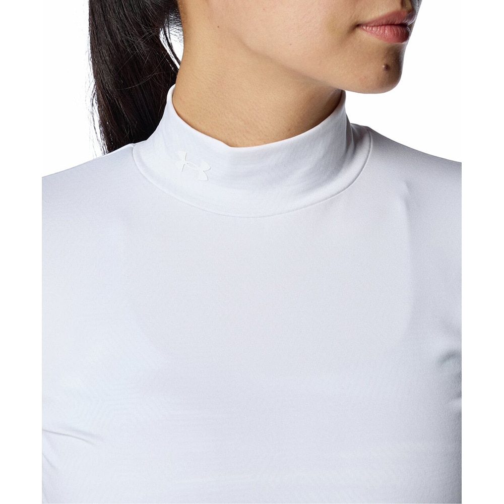 アンダーアーマー（UNDER ARMOUR）（レディース）ゴルフウェア CGI Comp長袖モックネックシャツ 1388324 100
