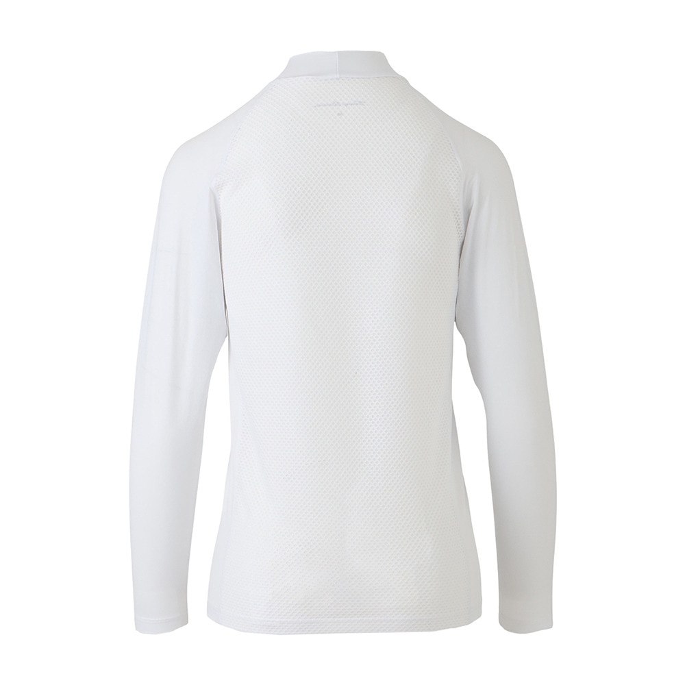 トミーアーマー（Tommy Armour）（レディース）ゴルフウェア 接触冷感 長袖 モックネックシャツ TAGC25S080022 WHT