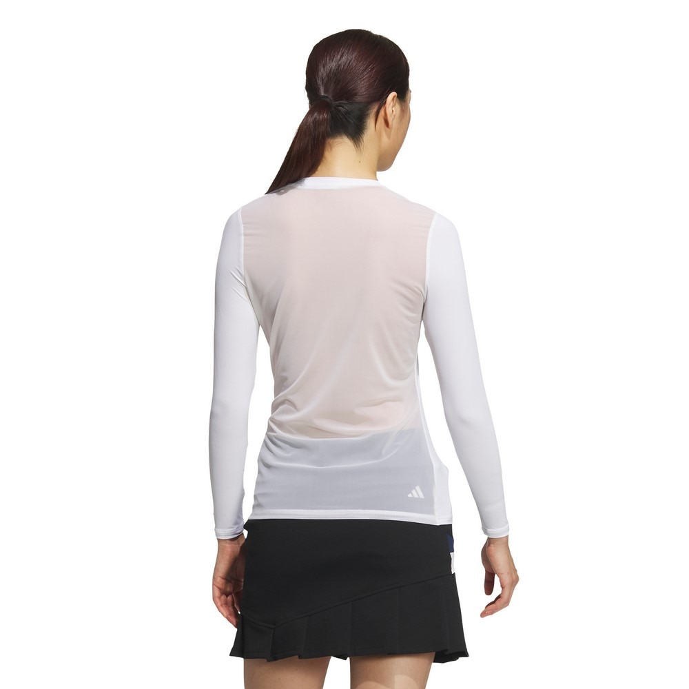 アディダス（adidas）（レディース）ゴルフ メッシュバック 長袖ベースレイヤー KTI88-JF4598W