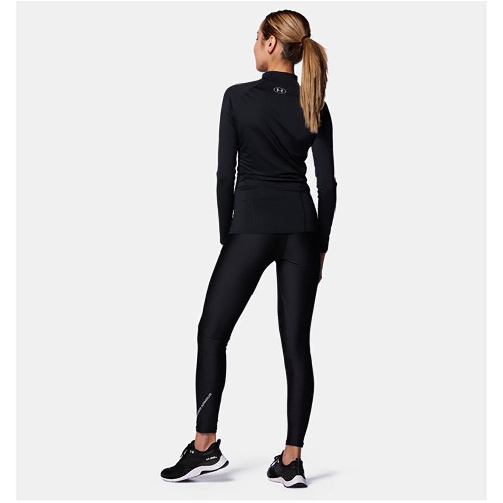 アンダーアーマー（UNDER ARMOUR）（レディース）ゴルフウェア 吸汗速乾 抗菌防臭 ヒートギア レギンス 1372780 001