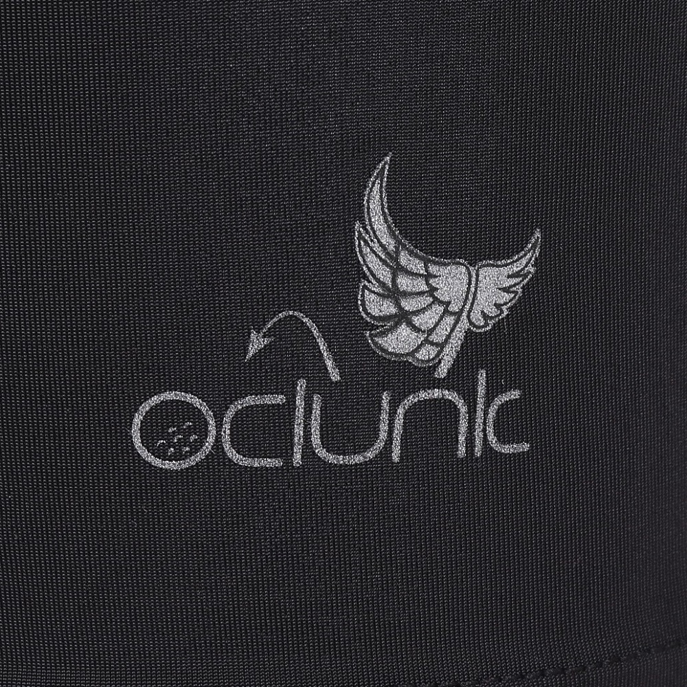 クランク（CLUNK）（レディース）ゴルフウェア 吸水速乾 抗菌 レギンス 一部丈 CL5TUU06 BLK