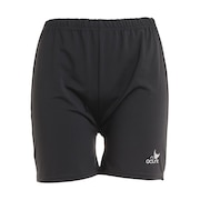 (レディース)ゴルフウェア 吸水 速乾 ストレッチ 抗菌 消臭 レギンス 1分丈 CL5MUU06 BLK