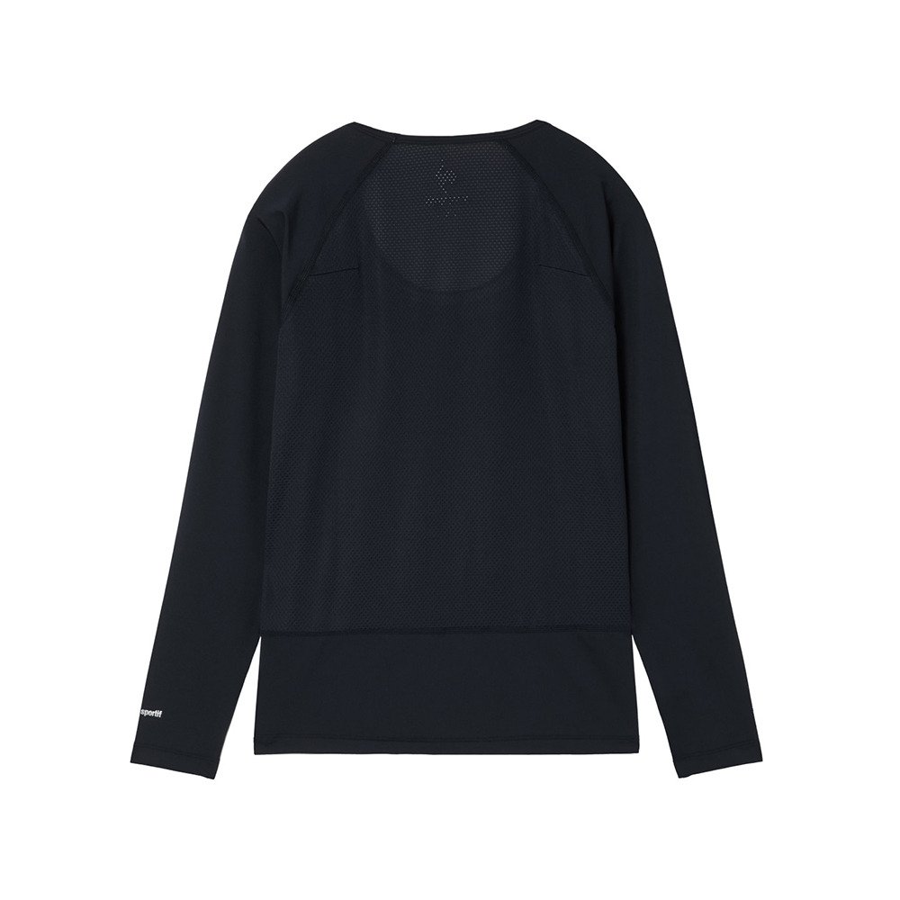 ルコックスポルティフ（lecoqsportif）（レディース）ゴルフウェア 吸汗速乾 接触冷感 長袖 メッシュアンダーシャツ LG6SUD01L NV00