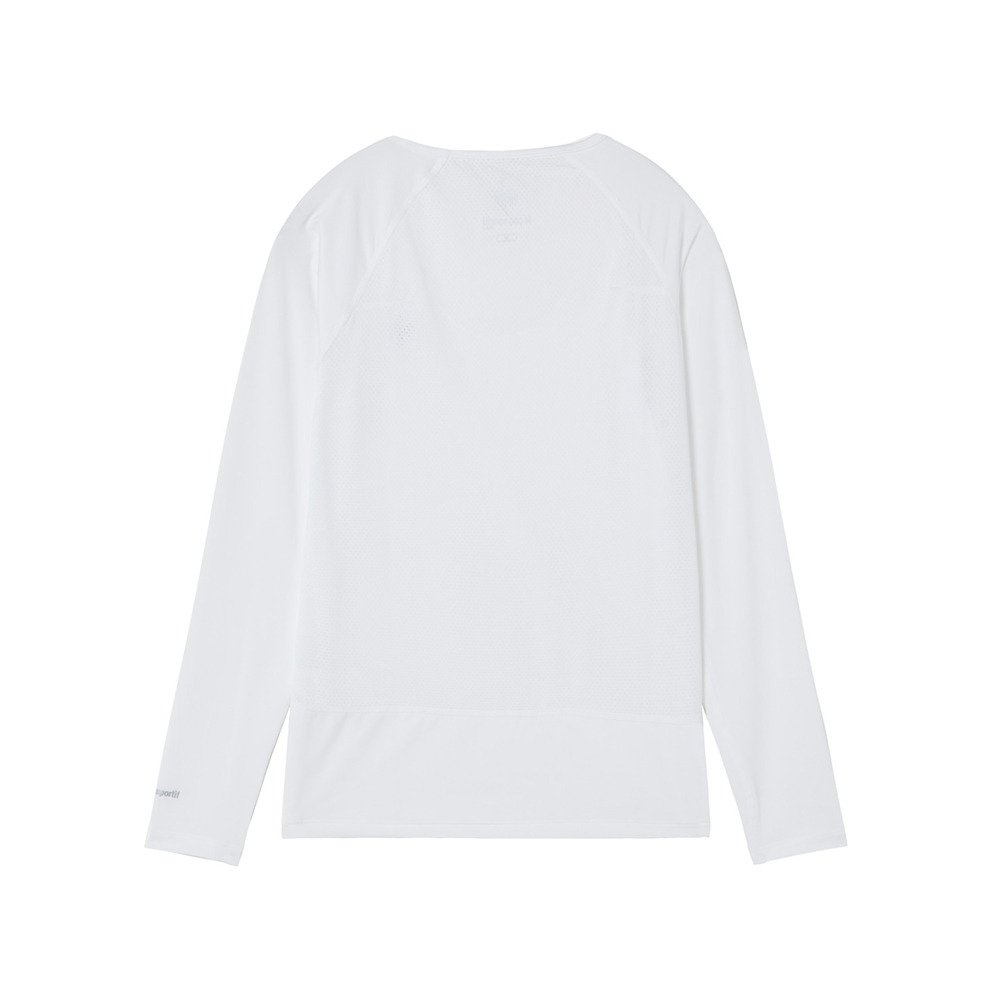 ルコックスポルティフ（lecoqsportif）（レディース）ゴルフウェア 吸汗速乾 接触冷感 長袖 メッシュアンダーシャツ LG6SUD01L WH00