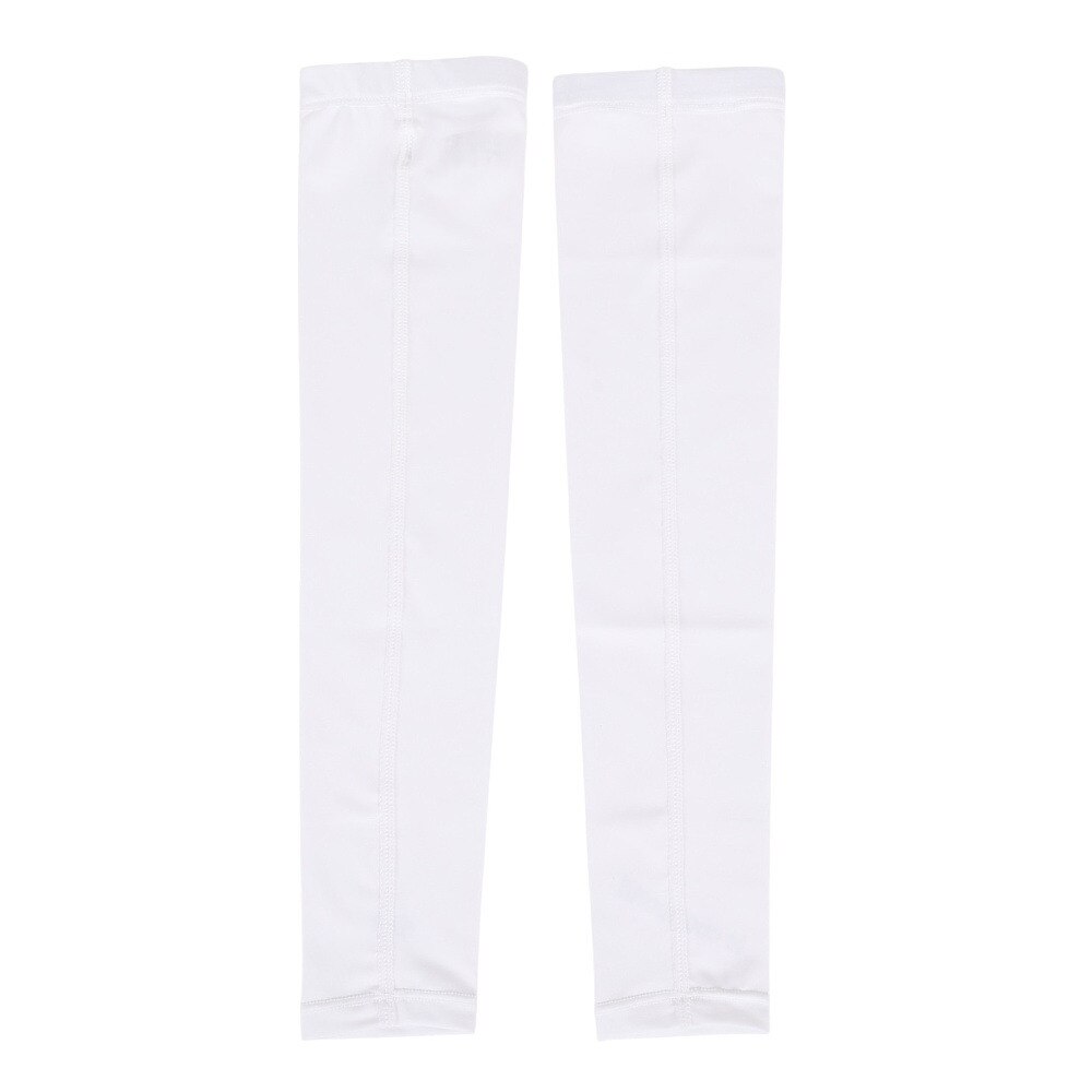 ルコックスポルティフ（lecoqsportif）（レディース）ゴルフ 暑さ対策 接触冷感 クーリングUVアームカバー QGCVJD51 WH00