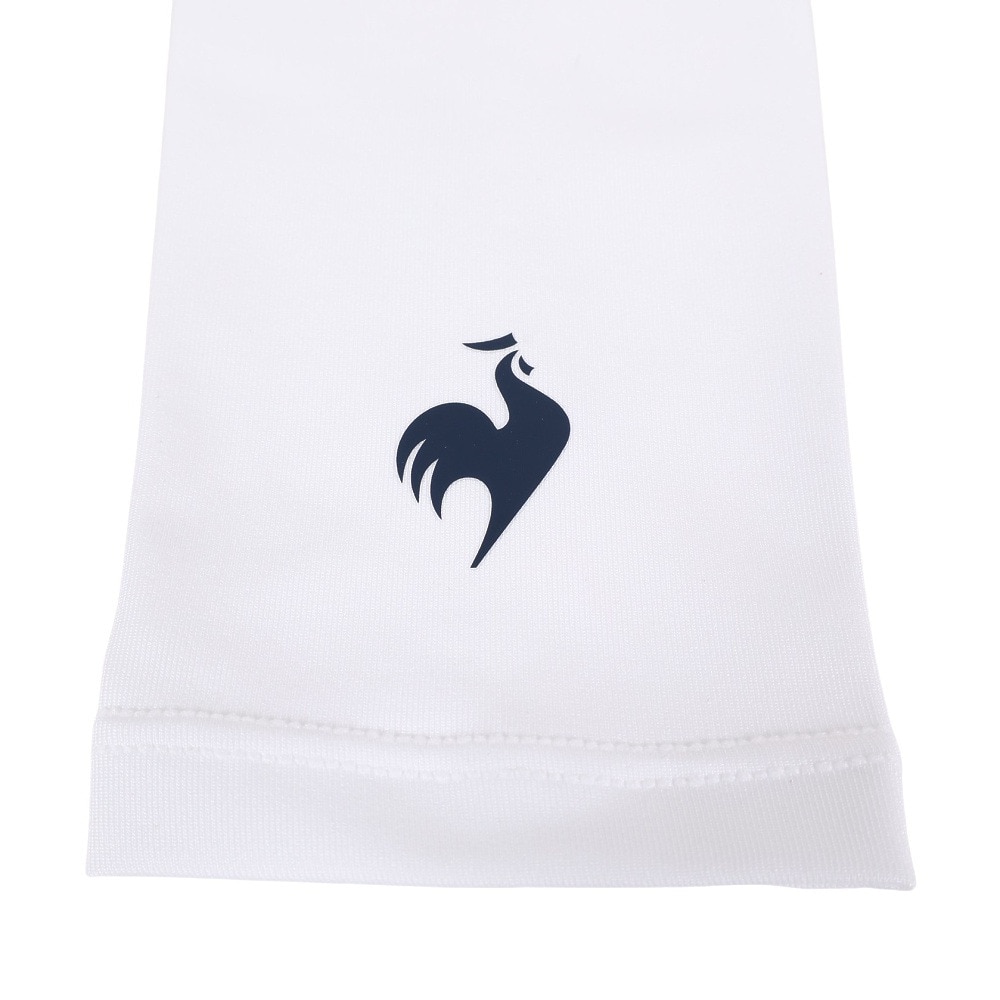 ルコックスポルティフ（lecoqsportif）（レディース）ゴルフ 暑さ対策 接触冷感 クーリングUVアームカバー QGCVJD51 WH00