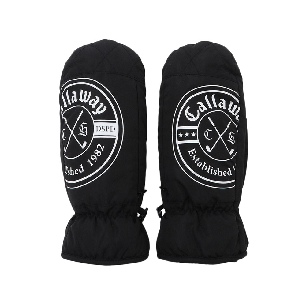 キャロウェイ（CALLAWAY）（レディース）ゴルフ 防寒 ミトン グローブ 手袋 C23298212-1010