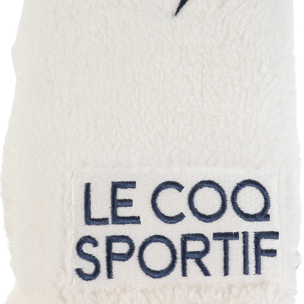 ルコックスポルティフ（lecoqsportif）（レディース）ゴルフ 防寒 手袋 ミトン QGCWJD50 WH00