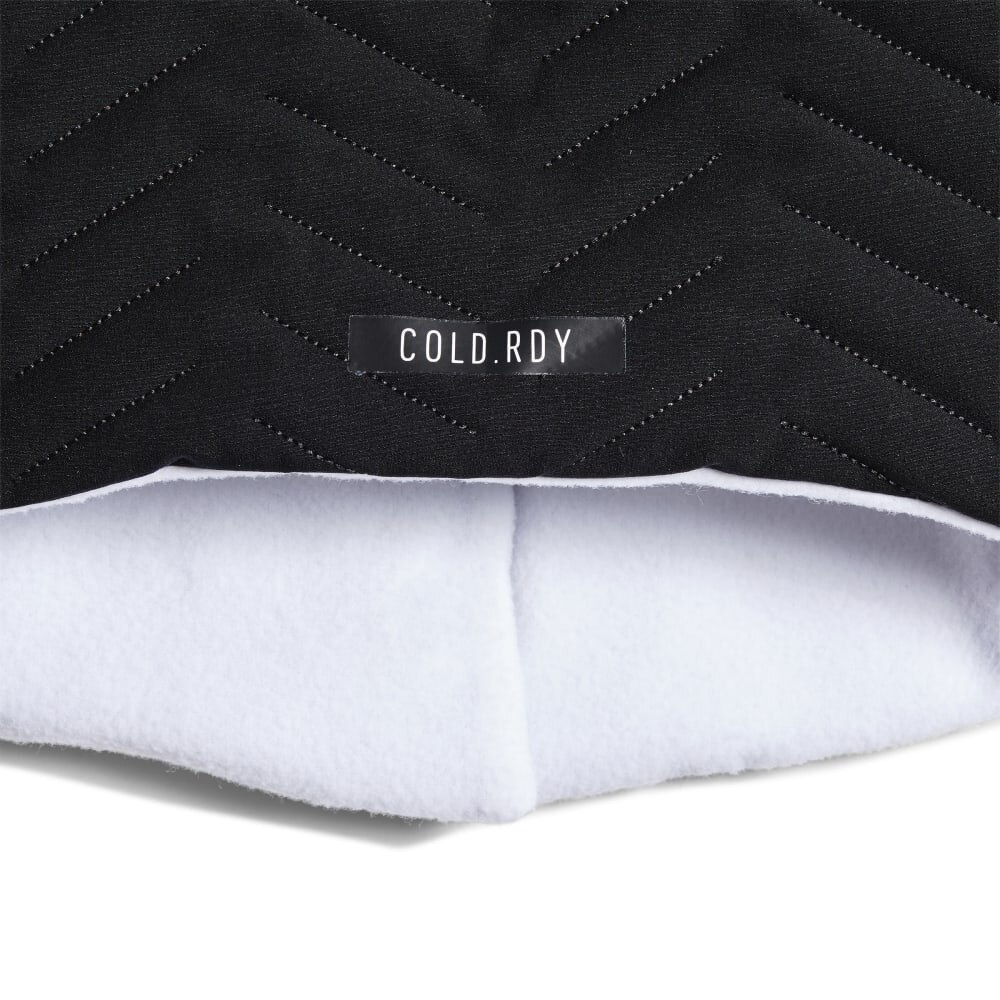 アディダス（レディース）ゴルフ 防寒 保温 COLD.RDY 中わた入リ ネックウォーマー YY607-HG5580BK