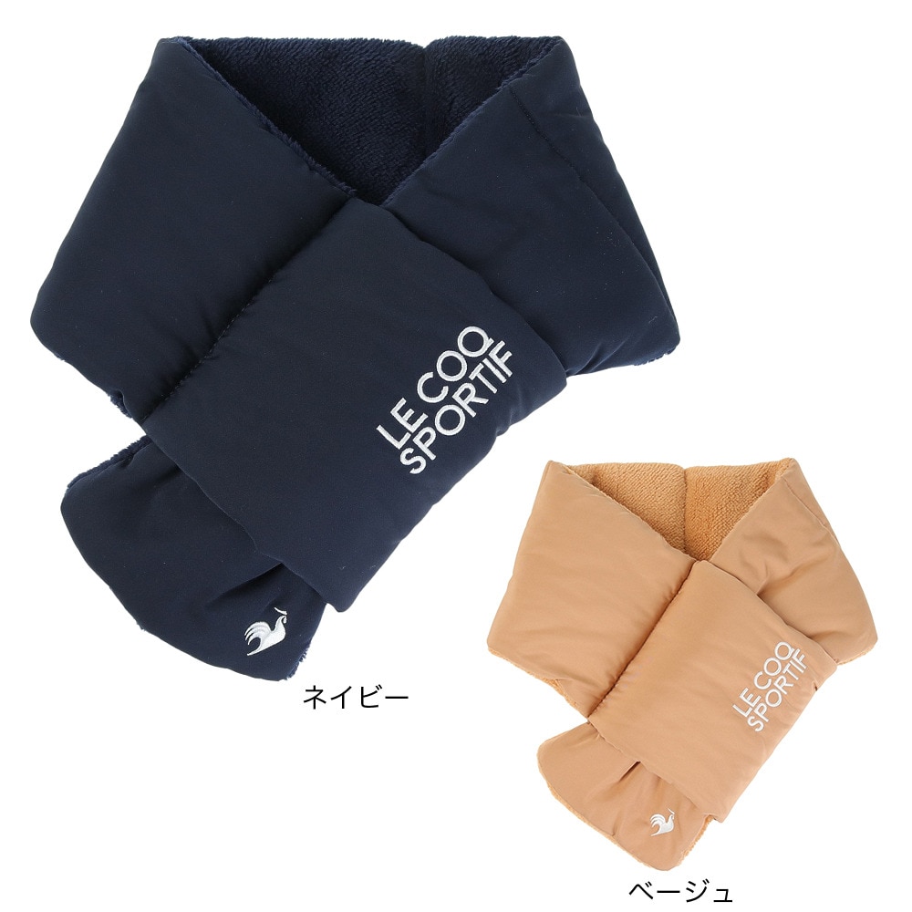 ルコックスポルティフ（lecoqsportif）（レディース）ゴルフ 防寒 ネックウォーマー マフラー QGCWJK50 NV00