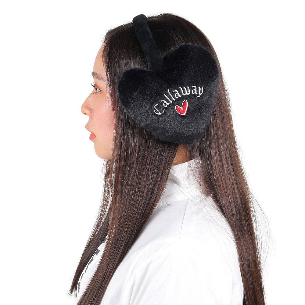キャロウェイ（CALLAWAY）（レディース）ゴルフ 防寒 耳あて ラブキャロウェイ イヤーマフ C23298206-1010
