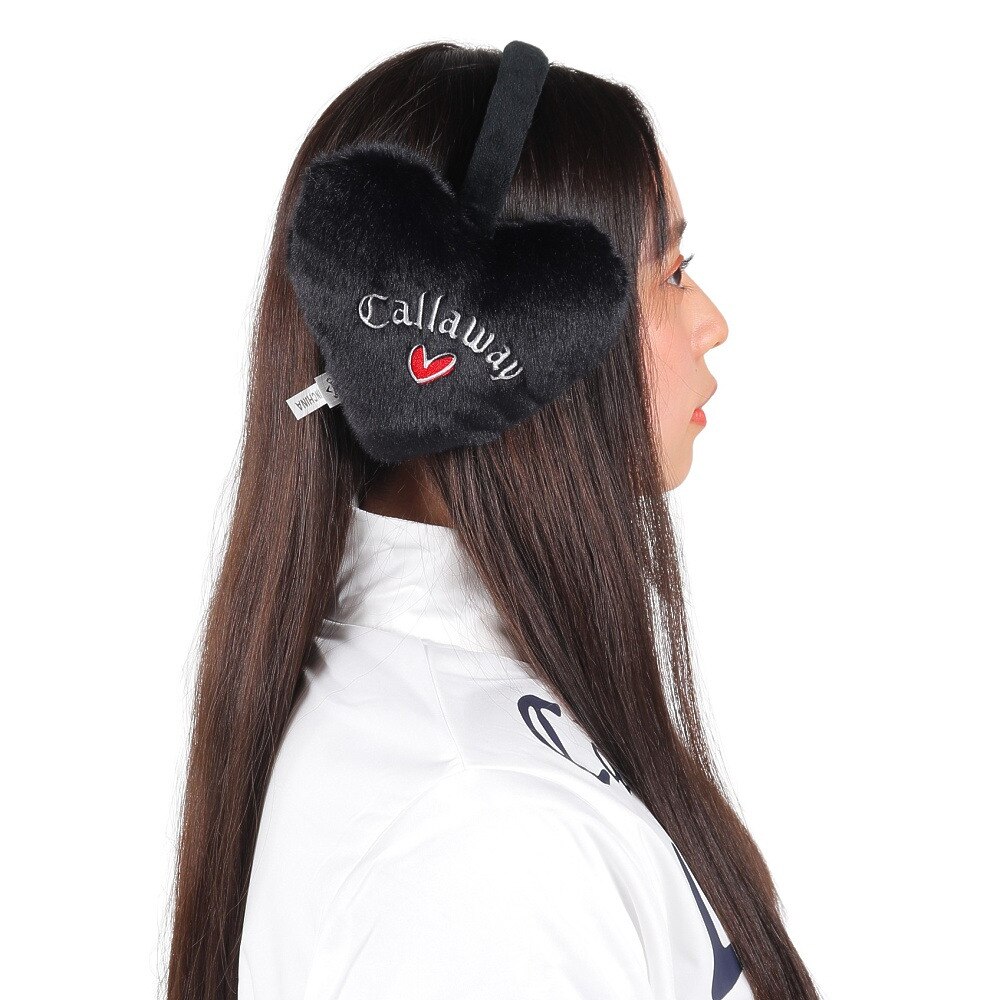 キャロウェイ（CALLAWAY）（レディース）ゴルフ 防寒 耳あて ラブキャロウェイ イヤーマフ C23298206-1010