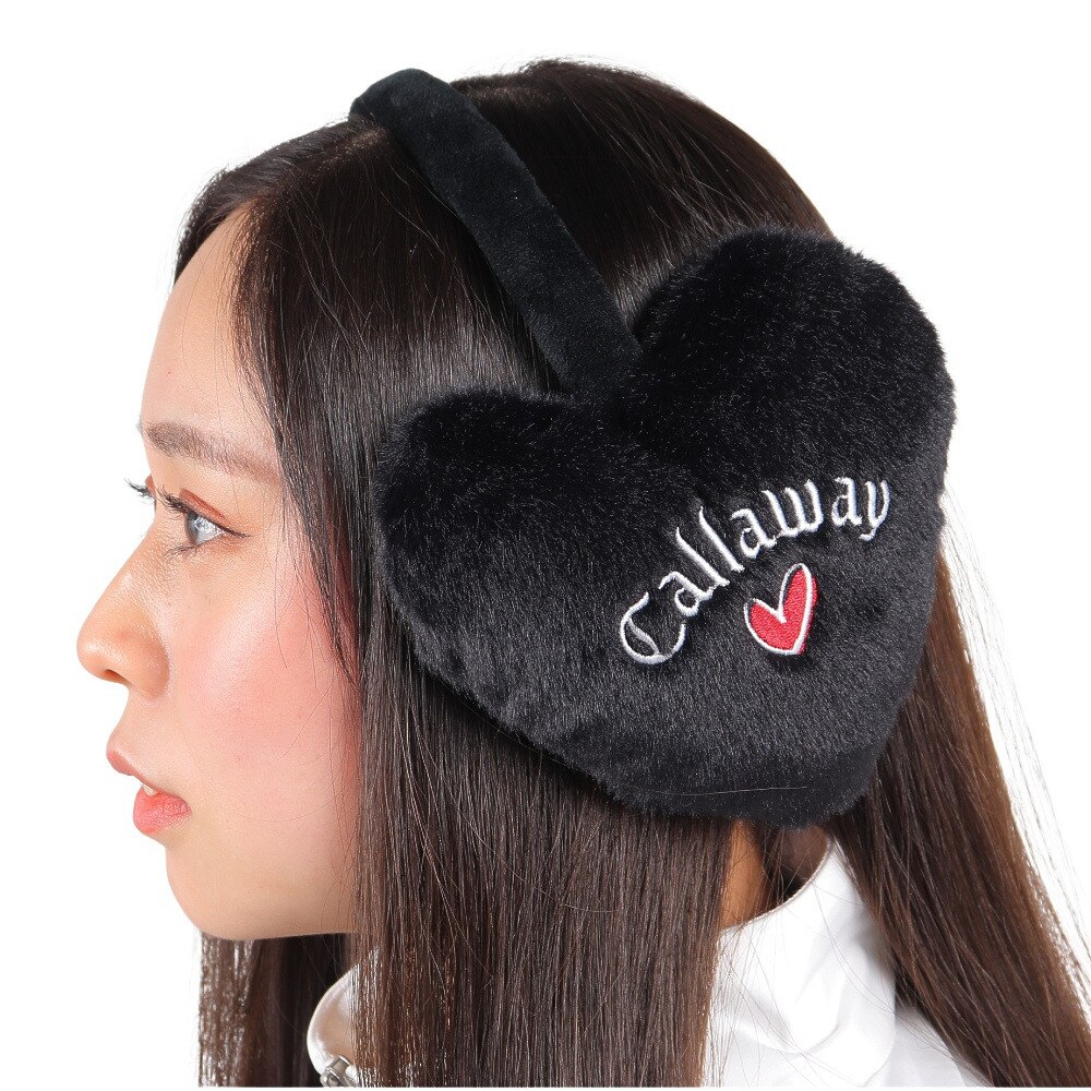 キャロウェイ（CALLAWAY）（レディース）ゴルフ 防寒 耳あて ラブキャロウェイ イヤーマフ C23298206-1010