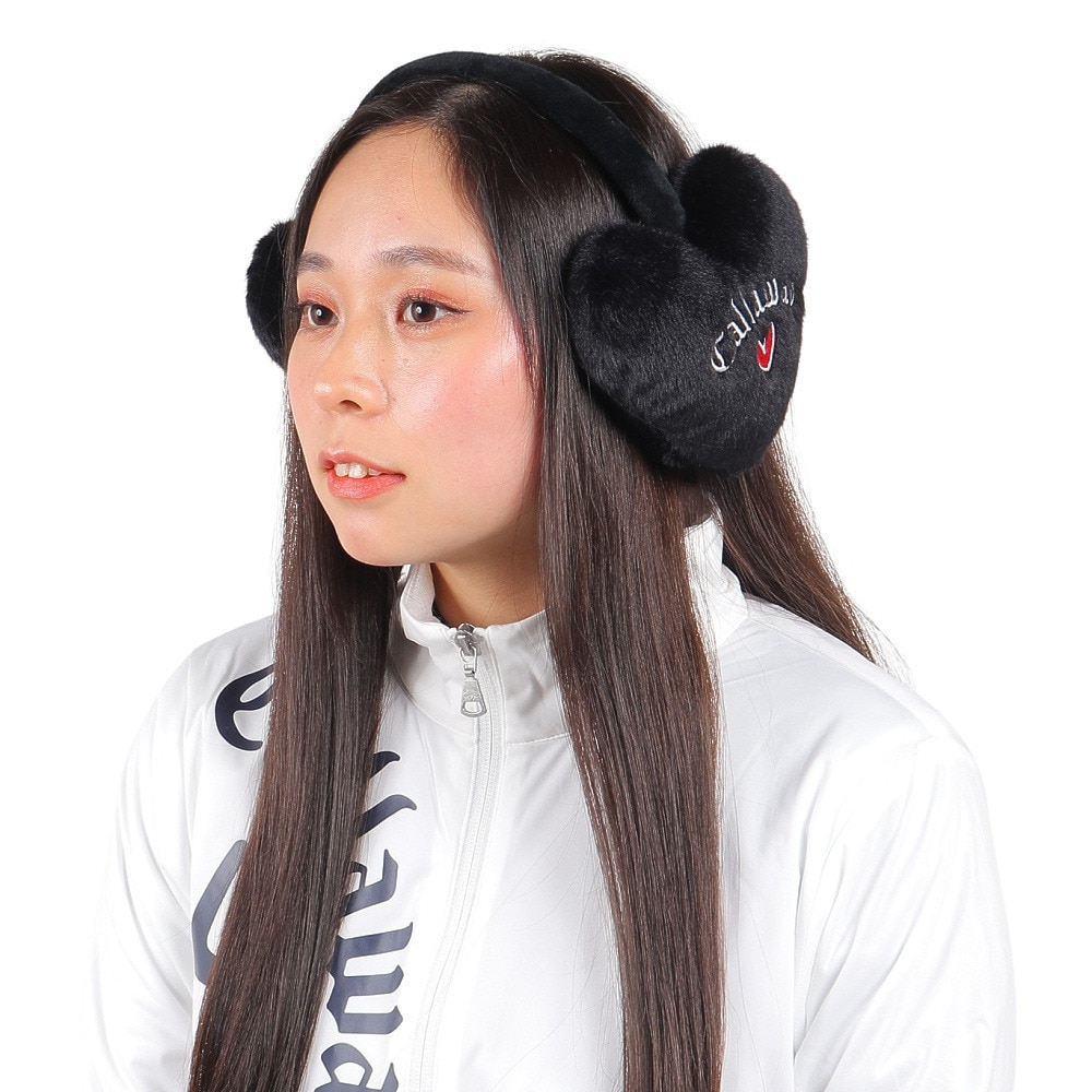 キャロウェイ（CALLAWAY）（レディース）ゴルフ 防寒 耳あて ラブキャロウェイ イヤーマフ C23298206-1010