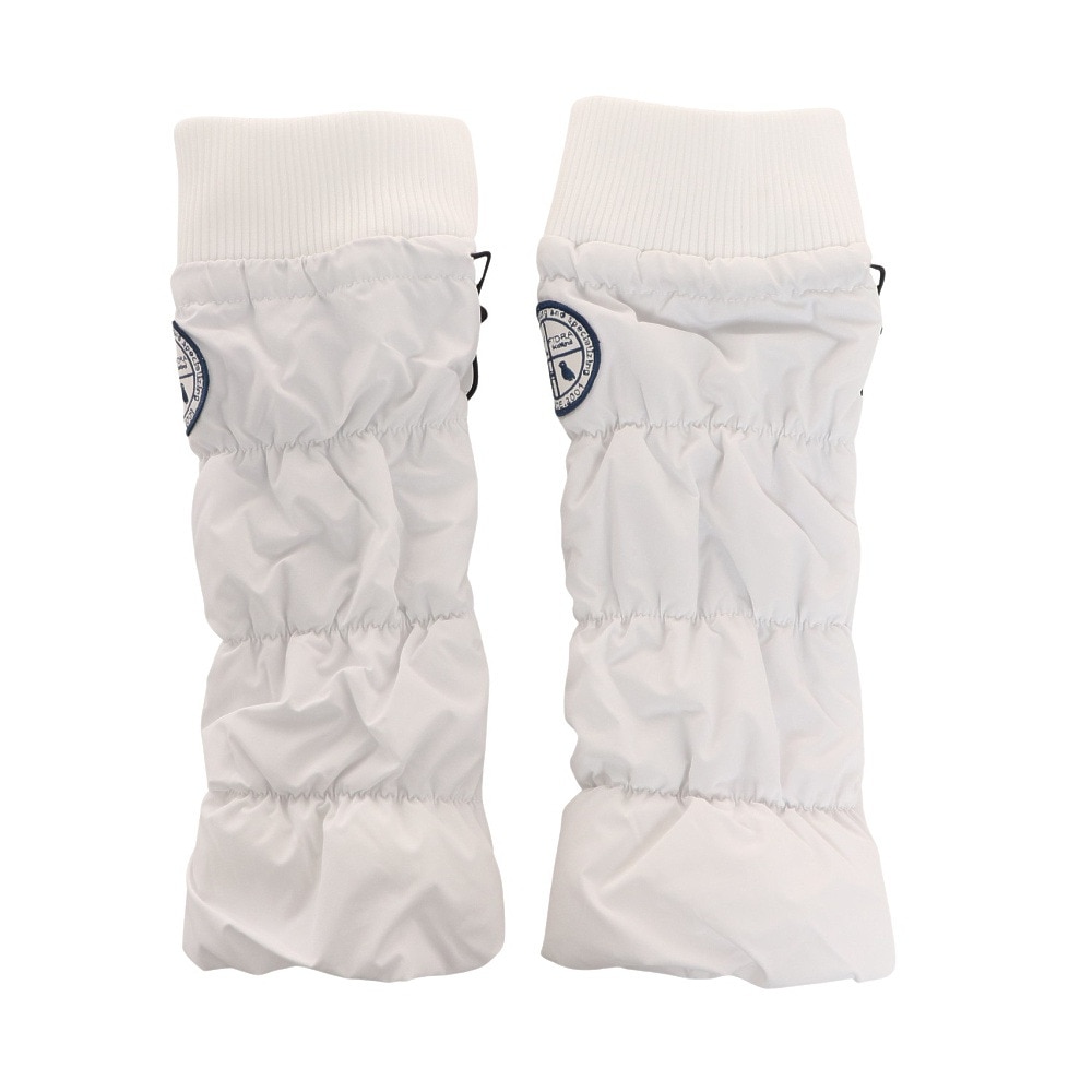 フィドラ（FIDRA）（レディース）ゴルフ 防寒 発熱 蓄熱 伸縮性 リブニット 中綿レッグウォーマー FD5NWF05 WHT