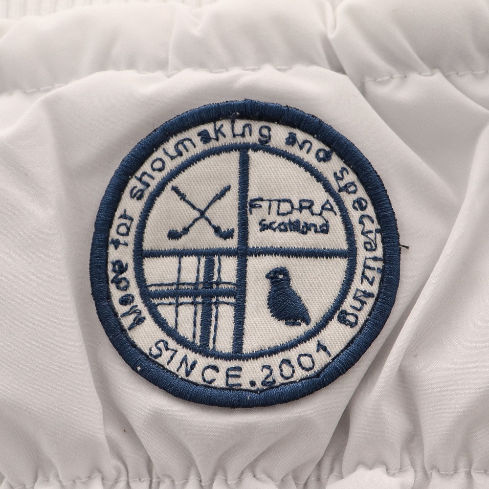 フィドラ（FIDRA）（レディース）ゴルフ 防寒 発熱 蓄熱 伸縮性 リブニット 中綿レッグウォーマー FD5NWF05 WHT